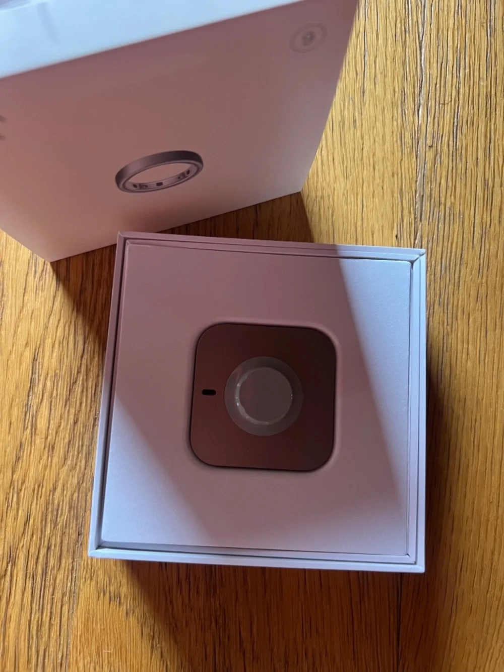 Oura ring #4 - Size 9 (Brushed Silver)